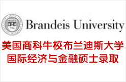 美国商科牛校布兰迪斯大学国际经济与金融硕士录取